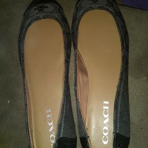 Coach slip on shoes